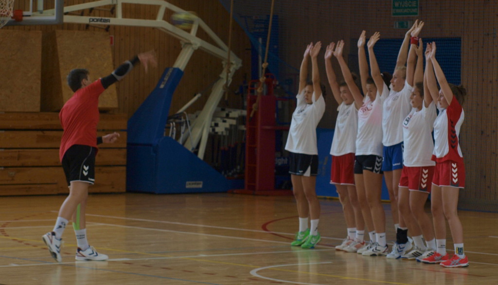 Sparing reprezentacja polski U17-U19 piłka ręczna